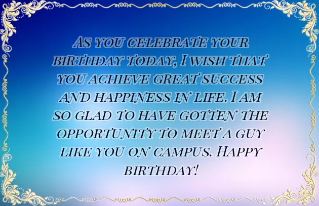 A Birthday Message To A Male Friend A Birthday Message To A Male Friend