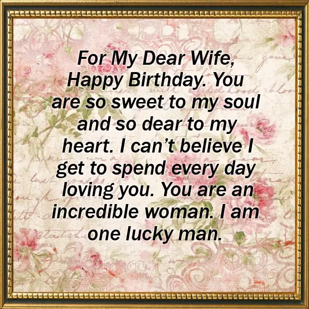 Sincere Birthday Wishes For Wife Sincere Birthday Wishes For Wife