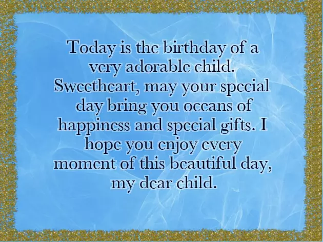 Happy Wishes For Kids