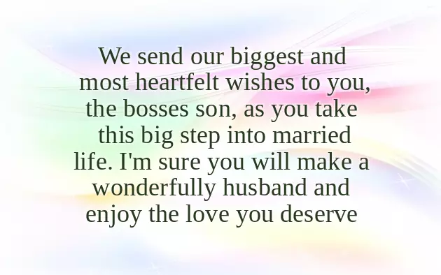 Boss Daughter Marriage Wishes Boss Daughter Marriage Wishes