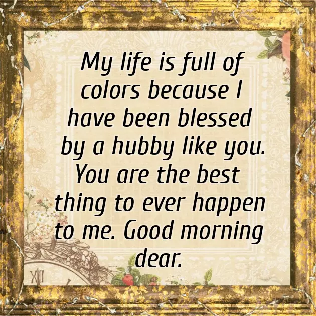Morning Wishes To Hubby Morning Wishes To Hubby