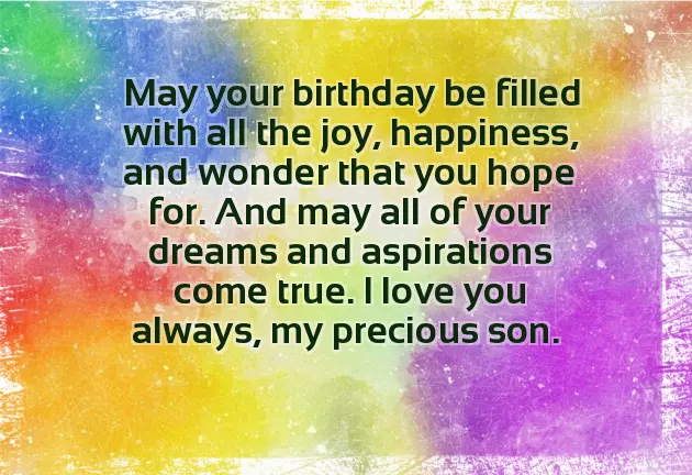 Birthday Wishes For My Child Birthday Wishes For My Child