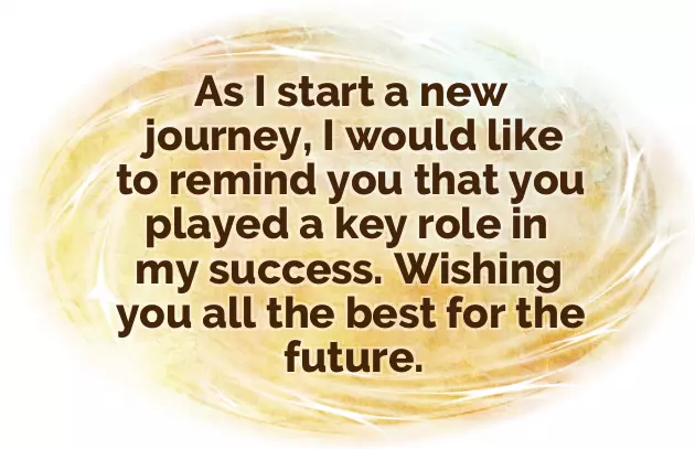 All The Best For New Journey All The Best For New Journey