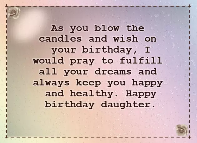 Best Birthday For Daughter