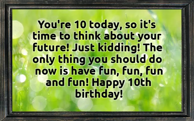 Happy Birthday Son 10 Years Old Happy Birthday Son 10 Years Old