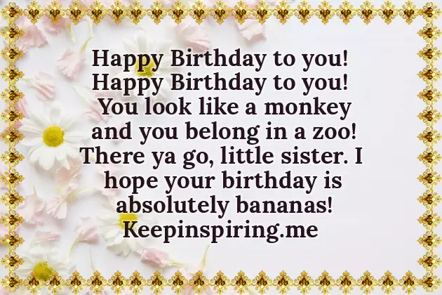 Nice Words For Sister Birthday Nice Words For Sister Birthday