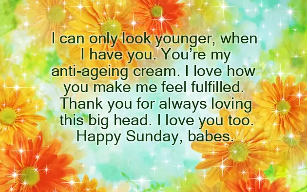Good Morning Sunday Love Message Good Morning Sunday Love Message