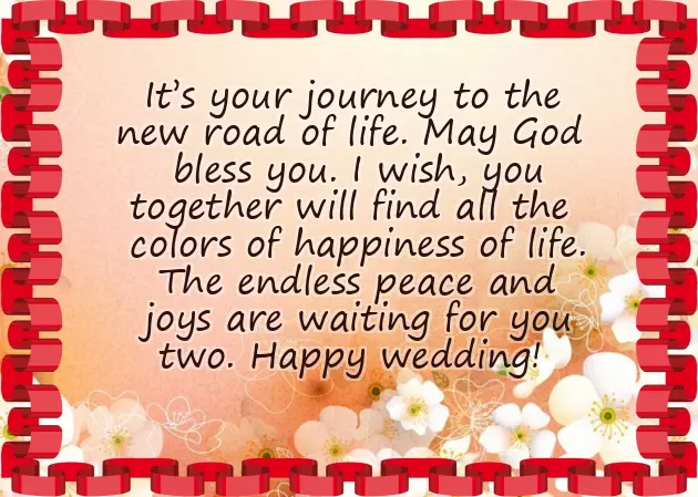 Congratulations For New Wedding