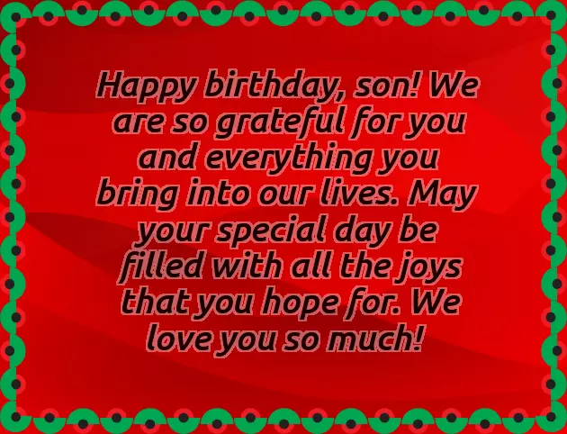 Wishes For Parents Birthday