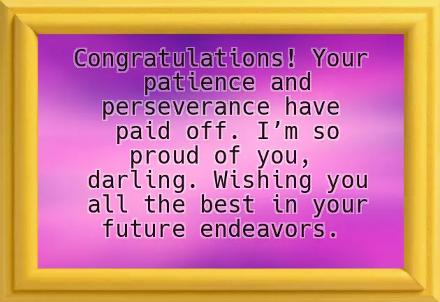 Congrats On Your New Endeavor Congrats On Your New Endeavor