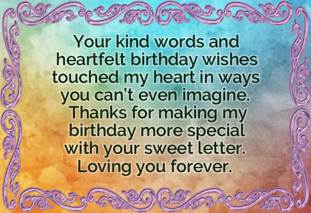 Quotes To Say Thank You For Birthday Wishes
