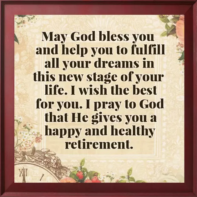 Nice Words For Retirement Wishes