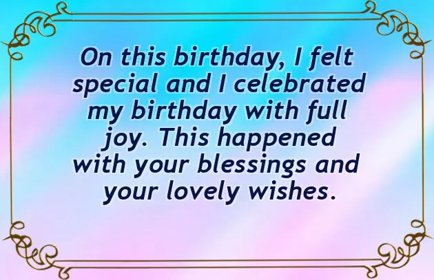 Thanks For Wishes My Birthday Thanks For Wishes My Birthday