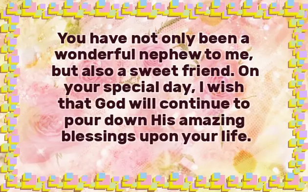 Happy Birthday To Special Nephew