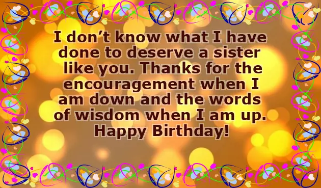 Best Wishes For Big Sister Birthday Best Wishes For Big Sister Birthday