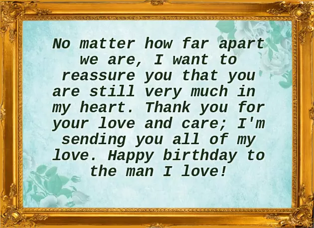 Birthday Thoughts For Hubby