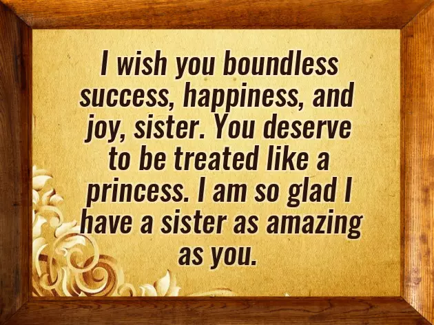 Happy Birthday Loving Sister