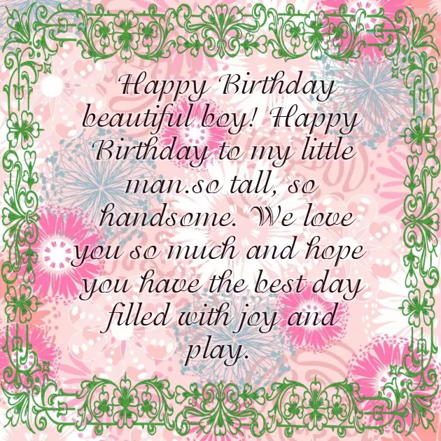 Birthday Quotes For 6 Year Old Son Birthday Quotes For 6 Year Old Son