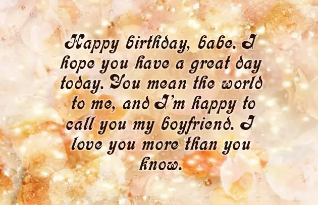 Greetings To Boyfriend Birthday Greetings To Boyfriend Birthday