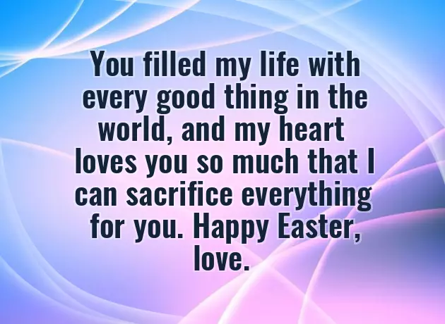 Wishing Happy Easter