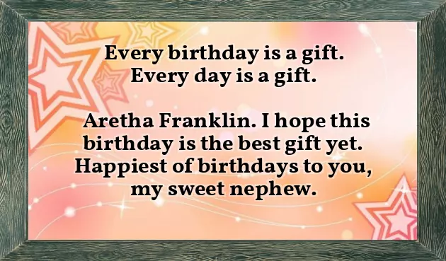 Wishes For Nephew Birthday