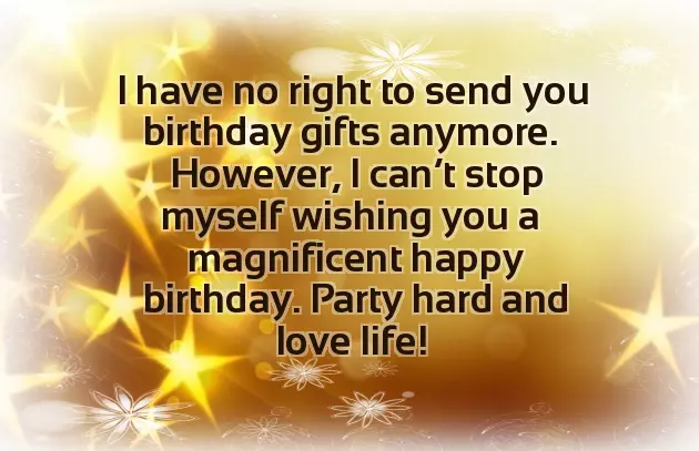 Birthday Wishes For Boyfriend After Breakup