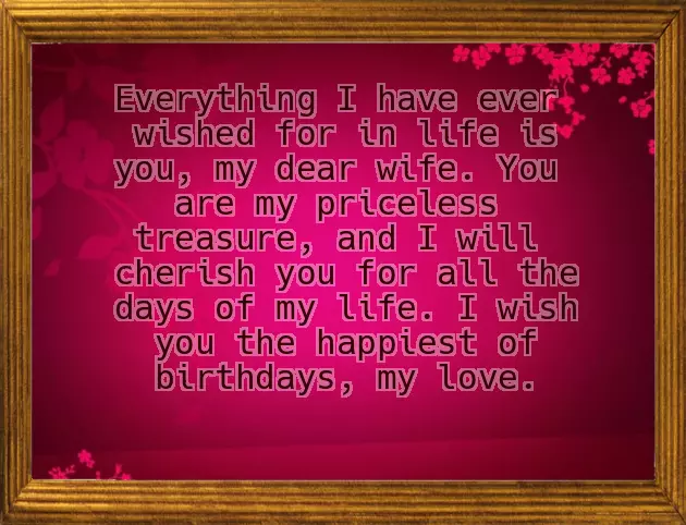 Birthday Wishes To Wife Whatsapp Status Birthday Wishes To Wife Whatsapp Status