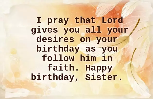 Happy Birthday Words For Sister