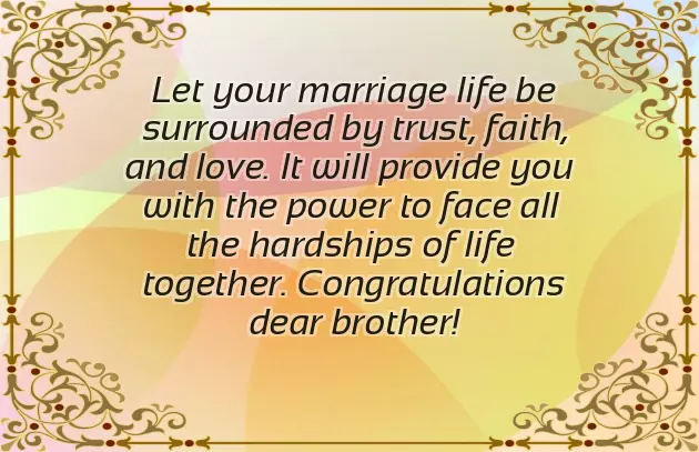 Wishes For Brother Wedding Wishes For Brother Wedding