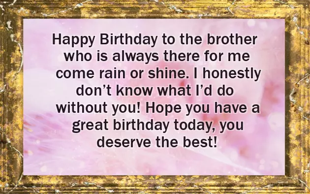 Birthday Greetings To A Younger Brother Birthday Greetings To A Younger Brother