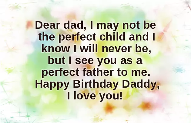 Happy Birthday My Dear Daddy