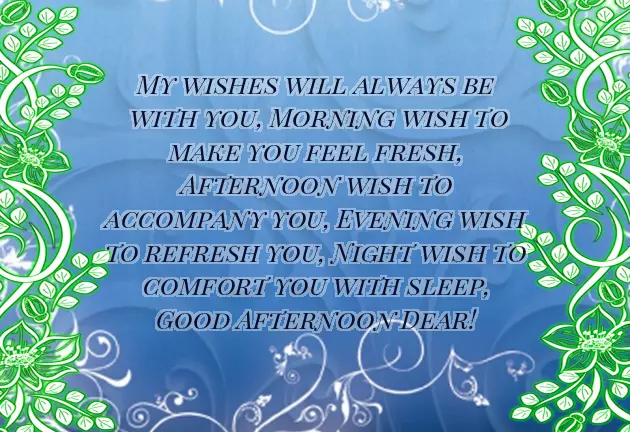 Good Afternoon Messages Good Afternoon Messages