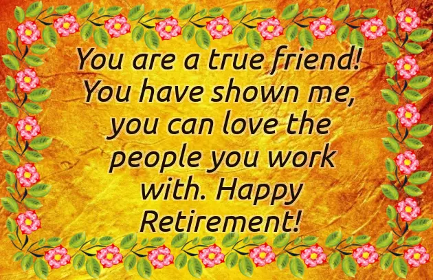 Retirement Wishes With Name