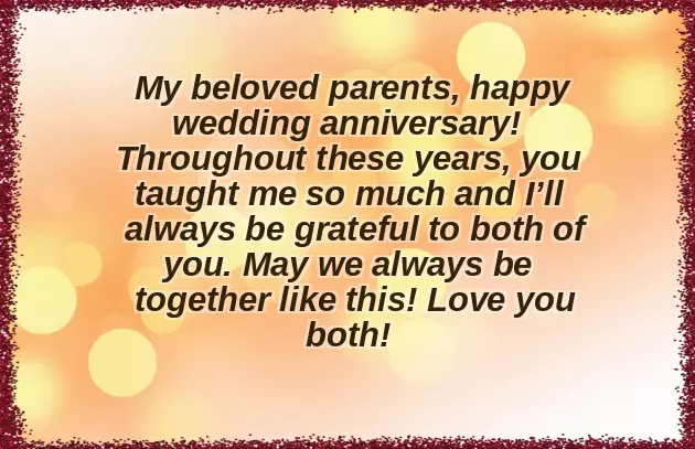 Mom And Dad Marriage Day Wishes Mom And Dad Marriage Day Wishes