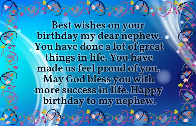 Happy Birthday Lovely Nephew Happy Birthday Lovely Nephew
