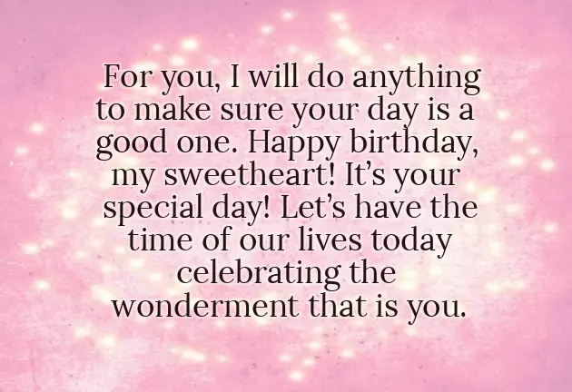 Best Wishes For Birthday Girlfriend