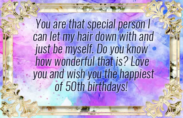 Happy Birthday For 50 Year Old Man