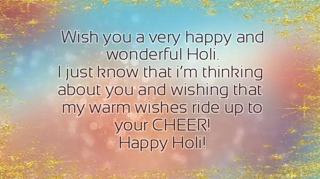 Holi Quotes For Friends