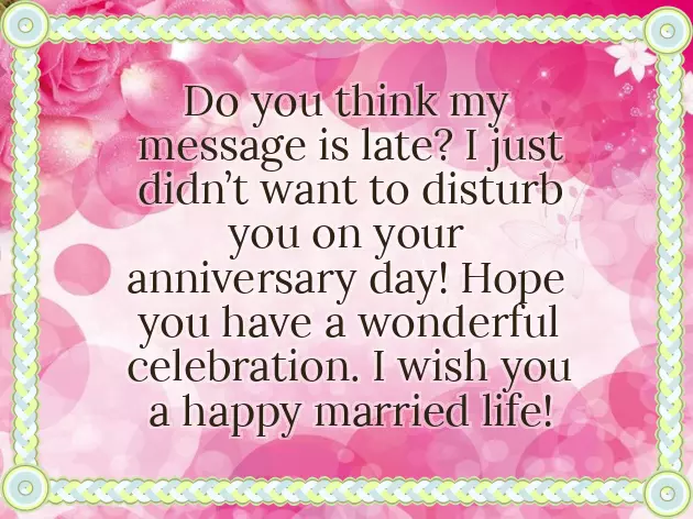 Funny Belated Wedding Anniversary Wishes Funny Belated Wedding Anniversary Wishes