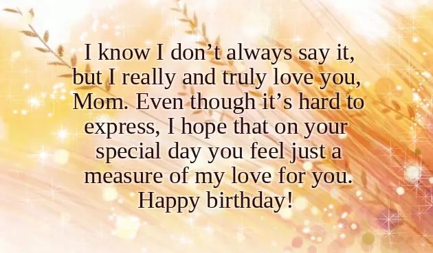 Cute Birthday Wishes For Mom Cute Birthday Wishes For Mom