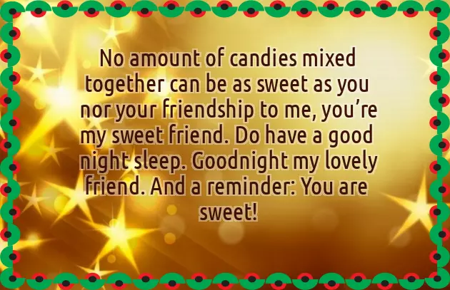 Sweet Good Night Text For A Friend Sweet Good Night Text For A Friend