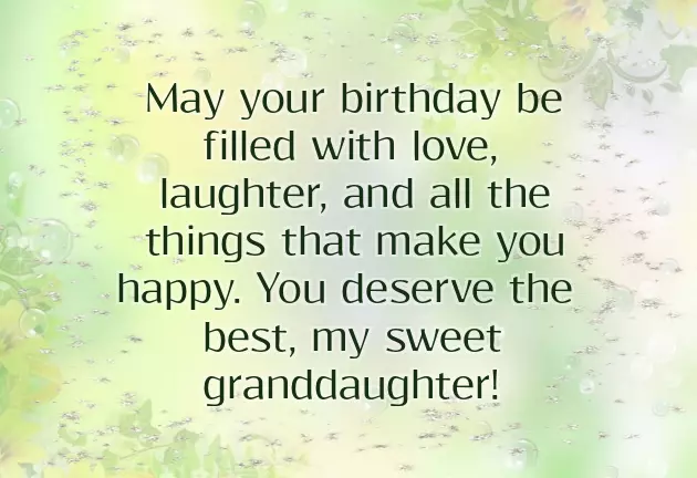 Happy Birthday Greetings To My Granddaughter Happy Birthday Greetings To My Granddaughter