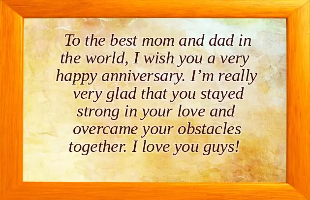 Happy Anniversary Best Wishes