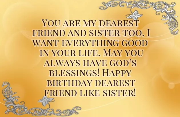 Birthday Wishes For Sister Not By Blood Birthday Wishes For Sister Not By Blood