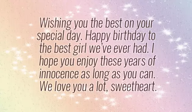 Wishes For Little Girl Birthday Wishes For Little Girl Birthday