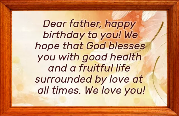 Birthday Greeting For Father Birthday Greeting For Father