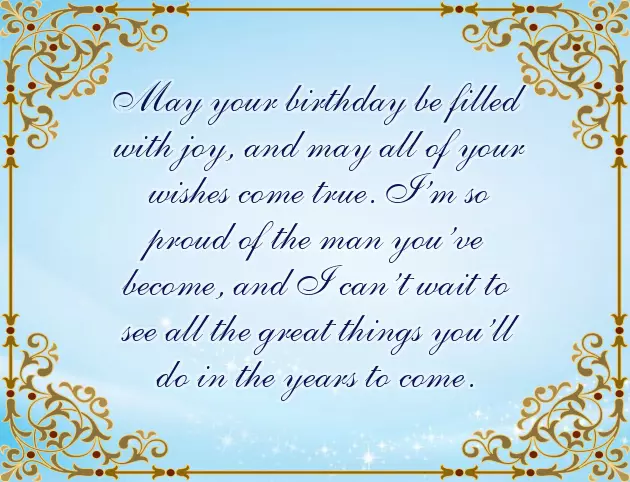 Birthday Wishes For Beloved Son Birthday Wishes For Beloved Son