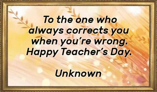 Wishes For Teachers