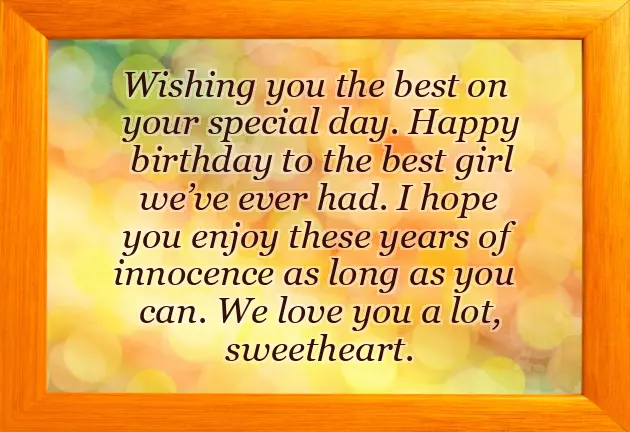 Birthday Wishes To My Baby Girl Birthday Wishes To My Baby Girl