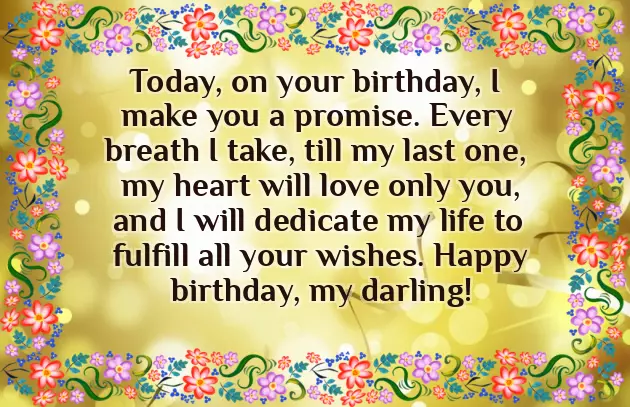 Funny Romantic Birthday Wishes For Girlfriend